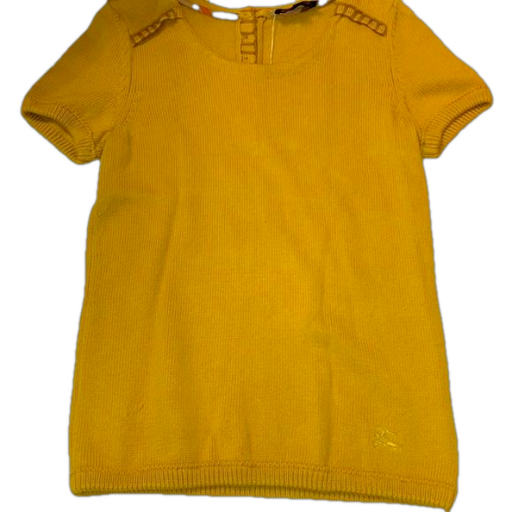 Burberry knitted cotton top